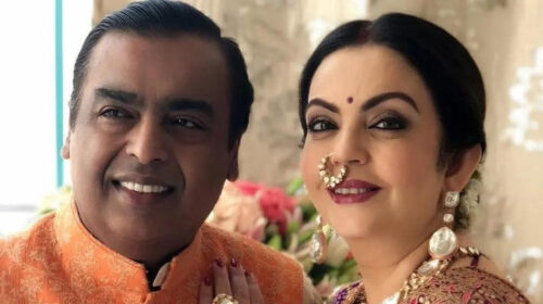 টাইমস এর দানশীল ১০০ জনের তালিকায় প্রথমবার মুকেশ ও নীতা আম্বানি