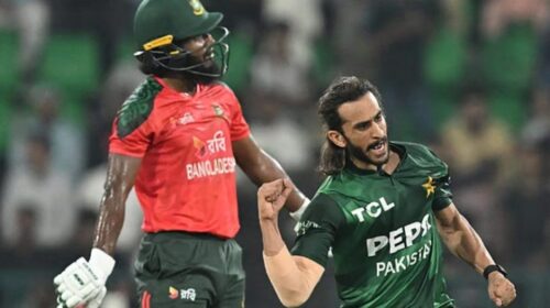 ব্যাটাররা ব্যর্থ, নয় নম্বরে ব্যাটিং করে ইতিহাস গড়লেন তানজিম সাকিব