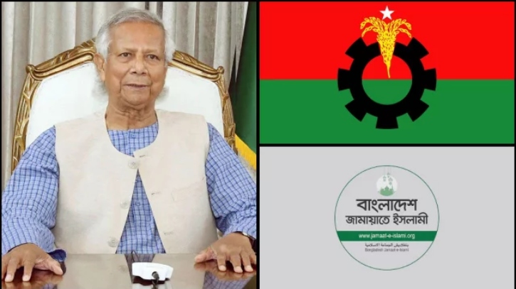 রাজনৈতিক অস্থিরতার মধ্যে বিএনপি ও জামায়াতের সঙ্গে বৈঠকে বসছেন প্রধান উপদেষ্টা