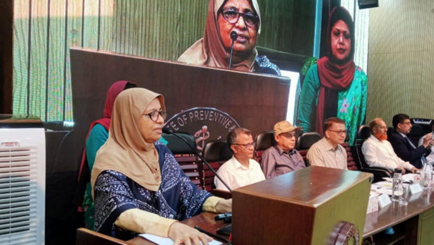 সুস্থ জাতি গঠনে পুষ্টি ও সচেতনতার গুরুত্ব তুলে ধরলেন স্বাস্থ্য উপদেষ্টা