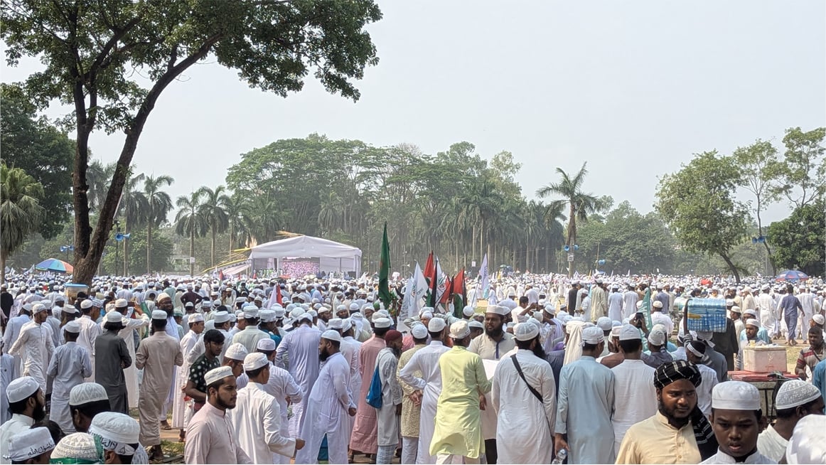 সোহরাওয়ার্দী উদ্যানে হেফাজতে ইসলামের মহাসমাবেশ শুরু