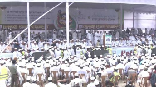 হেফাজতে ইসলামের মহাসমাবেশে জনস্রোত, সোহরাওয়ার্দী উদ্যানে কঠোর নিরাপত্তা