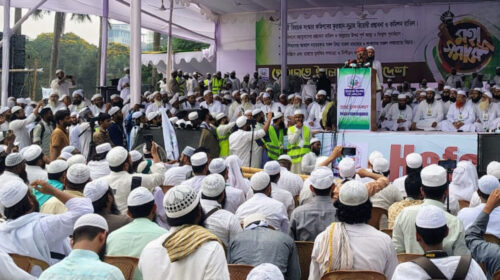 হেফাজতে ইসলামের মহাসমাবেশে ১২ দফা ঘোষণাপত্র