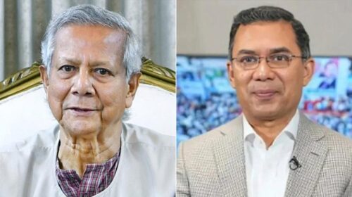 ড. মুহাম্মদ ইউনূসের লন্ডন সফরে তারেক রহমানের সঙ্গে বৈঠক
