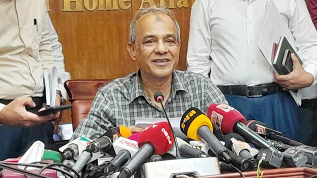 মাদকমুক্ত তরুণরাই হবে উন্নত বাংলাদেশের চালিকাশক্তি: স্বরাষ্ট্র উপদেষ্টা