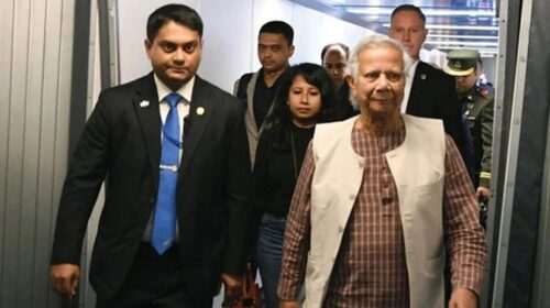 জাপান সফর শেষে দেশে ফিরেছেন অধ্যাপক ইউনূস