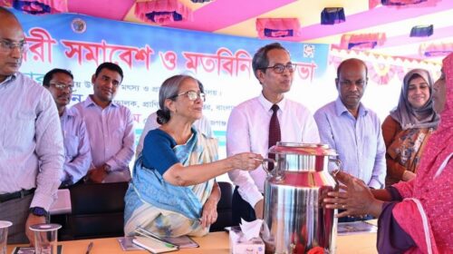 দুধের ন্যায্য মূল্য নির্ধারণে জাতীয় নীতি জরুরি: প্রাণিসম্পদ উপদেষ্টা ফরিদা আখতার