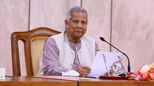 জুলাই অভ্যুত্থানের বর্ষপূর্তিতে মাসব্যাপী কর্মসূচির উদ্বোধন করলেন ড. মুহাম্মদ ইউনূস