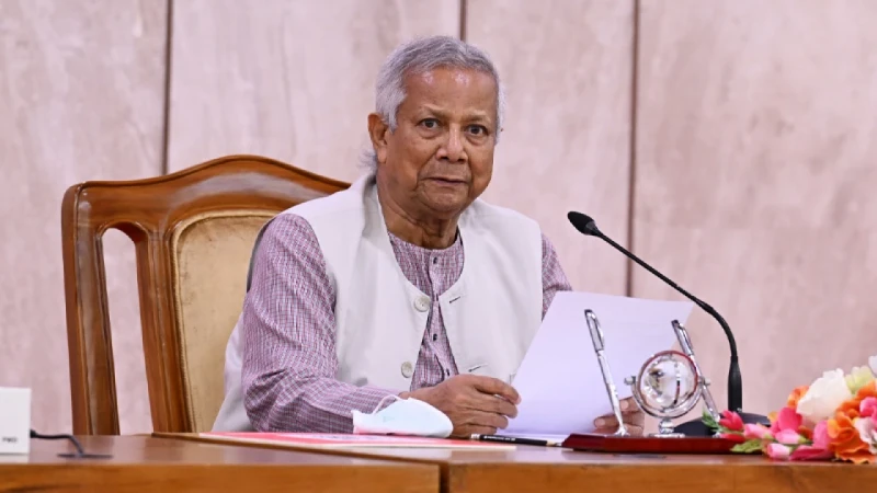 জুলাই অভ্যুত্থানের বর্ষপূর্তিতে মাসব্যাপী কর্মসূচির উদ্বোধন করলেন ড. মুহাম্মদ ইউনূস