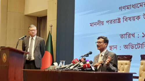 শেখ হাসিনার প্রত্যর্পণ বিষয়ে কূটনৈতিক প্রচেষ্টা অব্যাহত থাকবে: পররাষ্ট্র উপদেষ্টা